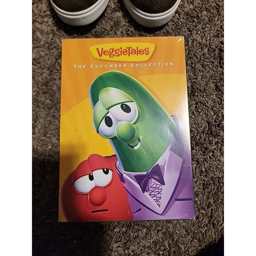 VeggieTales Cucumber Collection NEW 3 DVD pack GIDEON TOMATO SAWYER SHEERLUCK